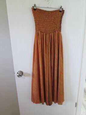 Silk High‑Waisted Palazzo Pants – One Size – Made from Vintage Silk Saris